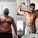 before and after of syed physique