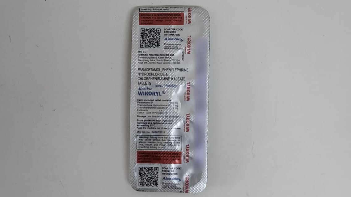 Wikoryl Tablet