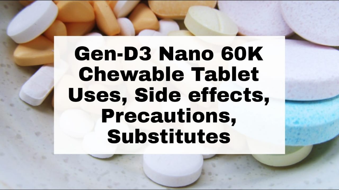 Gen-D3 Nano 60K Chewable Tablet