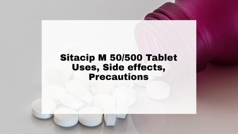 SItacip M 50 500 Tablet