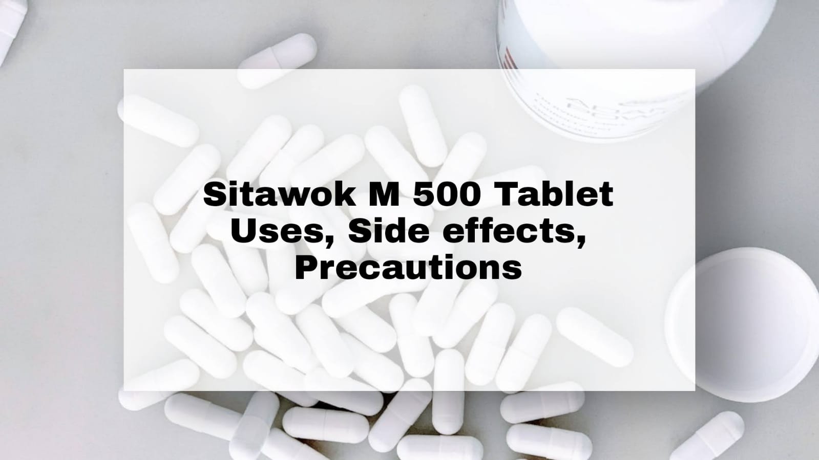 Sitawok M 500 Tablet