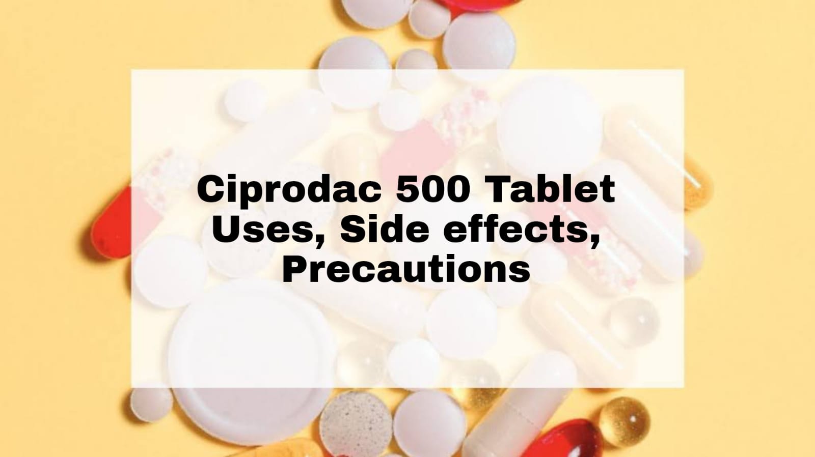 Ciprodac 500 Tablet